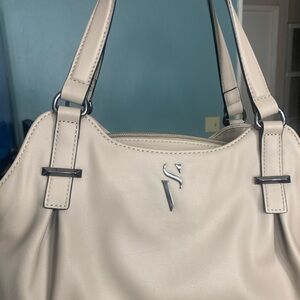 Simply Vera Vera Wang Cream Shoulder Bag